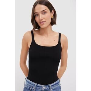 TUCKERNUCK Black Alba Compression Tank Size M NWT Retail $88 Tuckernuck